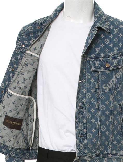 louis vuitton jeans supreme|supreme denim jacket lv.